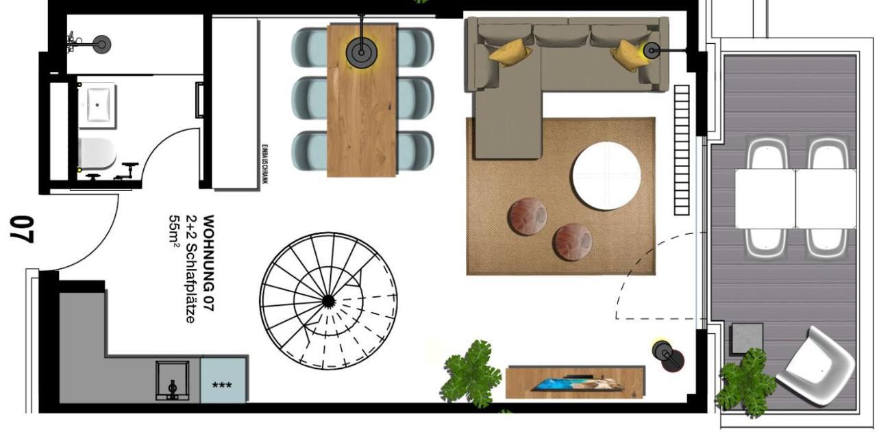 Seebruecke Heringsdorf - Appartement Mit 1 Schlafzimmer Und Balkon S7 Buitenkant foto